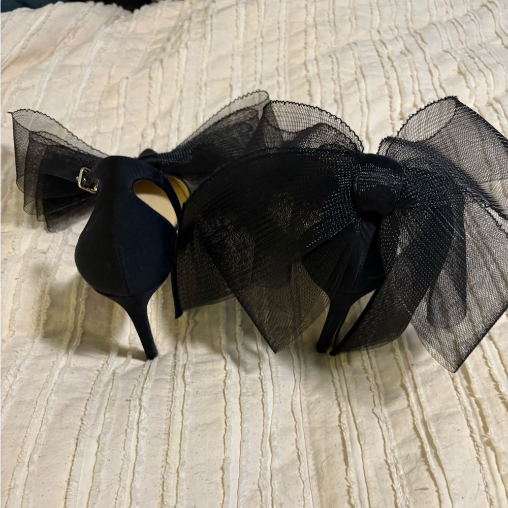 Jimmy Choo - Averly Bow Pumps, Black - 36.5 - Picture 7 of 7